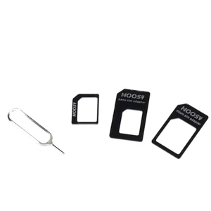 for Nano Card Adapter 4 in 1 Converter to Micro/Standard for All Mobile Devices 2pcs Dropship