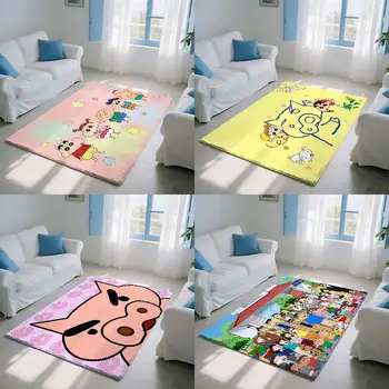 Tappetino per porta d'ingresso C-crayon Shin Cute Chan-S, decorazioni festive, tappeto antiscivolo per bagno, zerbino d'ingresso