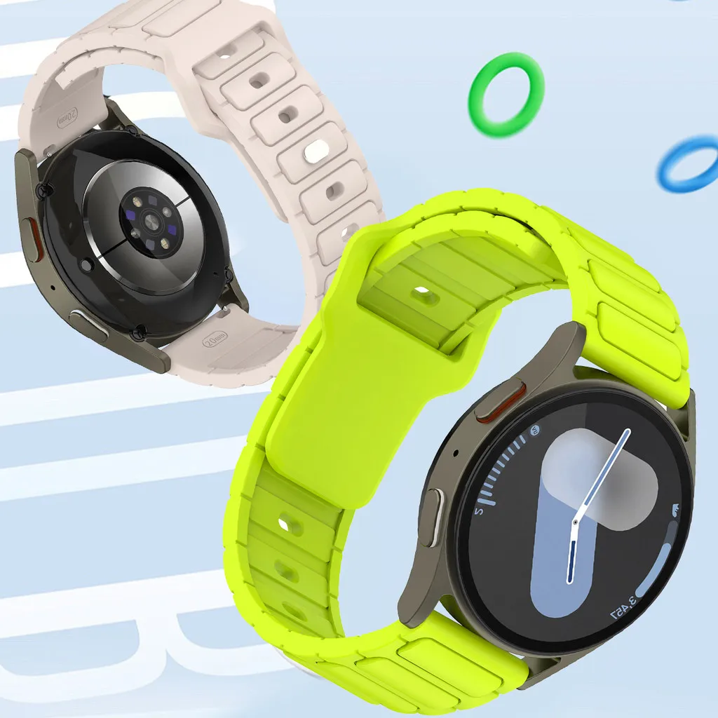 Silicone Protective Case and Strap for Smartwatch - Hollow Out Design
