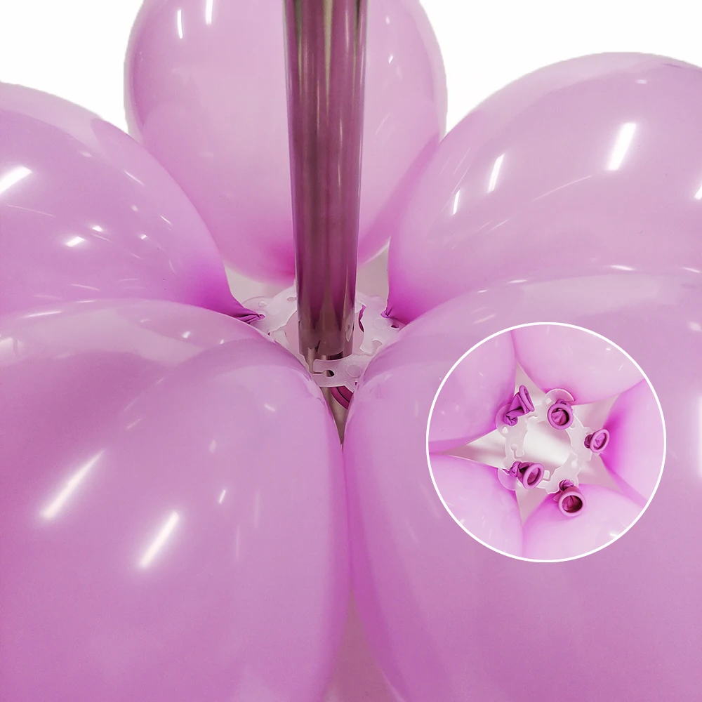 50pcs Balloon Arch Clip Wedding Balloons Balloon Arch Folder Accessories Rings Buckle Plastic Flower Buckle balloon connector clips balloon arch set balloon arch kit