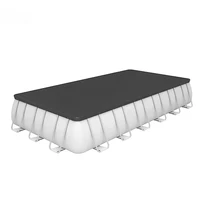 Piscine gonflable hors sol en PVC plastique portable, grande taille, pour enfants et adultes 5