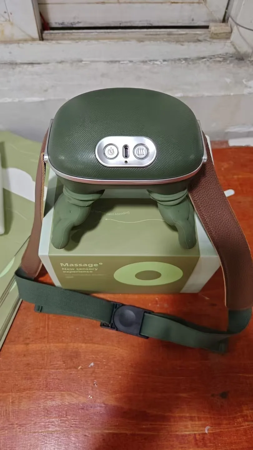 Wireless Neck And Shoulder Massager With Heat For Pain Relief_voghion.com