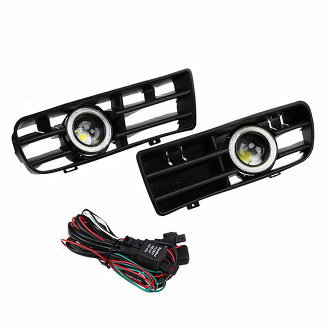 Phare antibrouillard LED DRL pour VW GOLF 4 MK4 1997-2006, éclairage de  sauna, clignotant automatique, gril inférieur, grilles de course,  accessoires de voiture - AliExpress