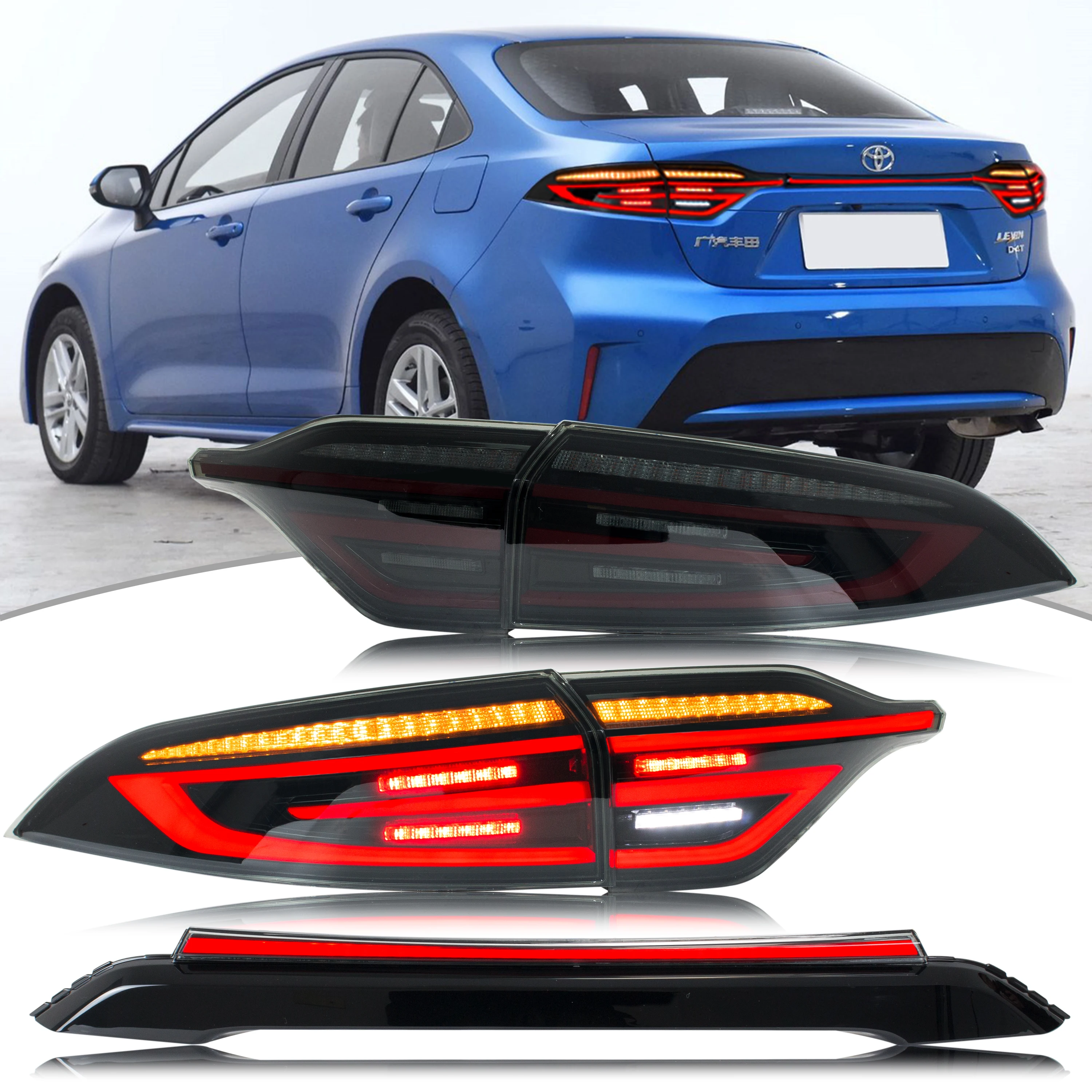 TOYOTA トヨタ カローラフィールダー　フルLEDテールランプ LEDMATICS NKE NRE NZE ZRE16# カローラ フィールダー LEDライン