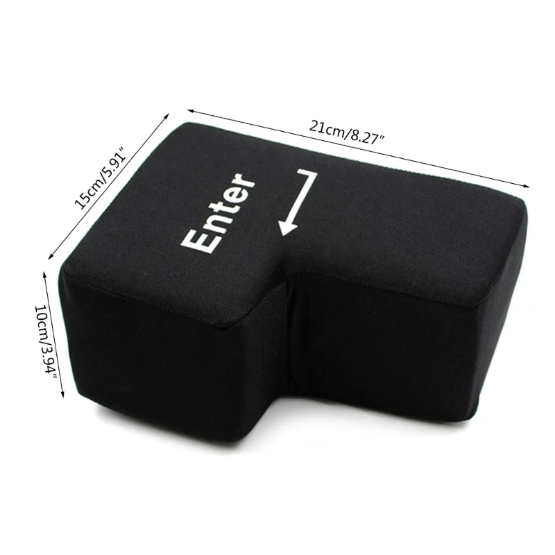 큰 입력 키 베개 버튼 USB 입력 키 교체 스트레스 릴리프 사무실 노트북 컴퓨터에 대한 크리 에이 티브 선물