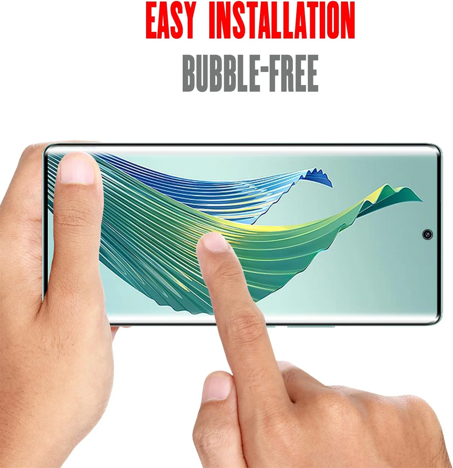 Pack of 1/4 Premium Toughened Glass Screen Protectors - Full Coverage, 3D Design
