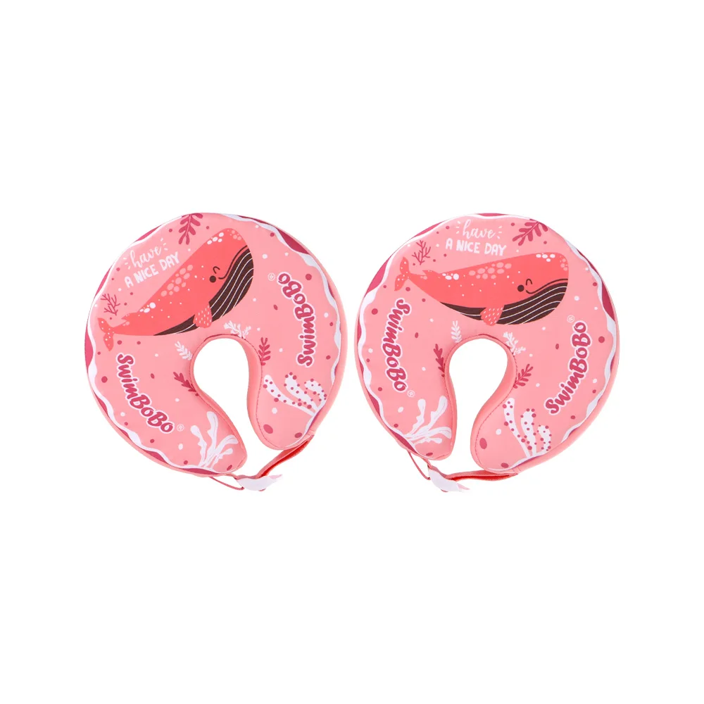 Non-Inflatable Baby Swimming Ring Kids One-Piece Sleeves Arm Rings Tube For Summer Swimming Armbands Circle Floating Trainer 6