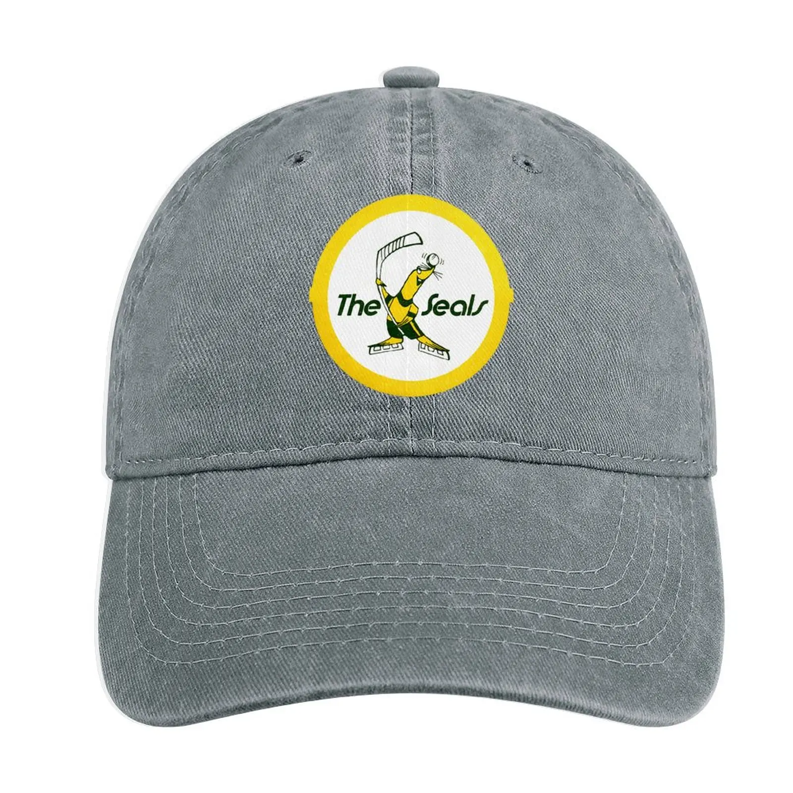 

Columbus Golden Seals logo Cowboy Hat foam party hats Trucker Hat party hats Women'S Golf Clothing Men'S