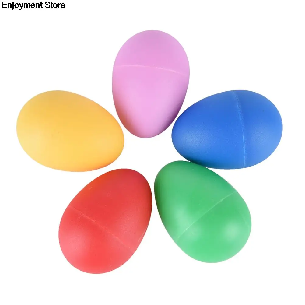 JULYHOT Plastic Percussion Maracas Shaker Musical Sound Egg Colorful Musical Instrument Baby Toddler Childre Toy