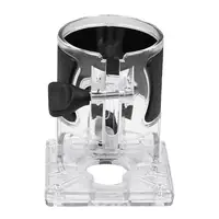 Router Base Clear Transparent Cover For Carpentry Router Adjustable Engraving Machine Protective Shell Used For Trimming 1