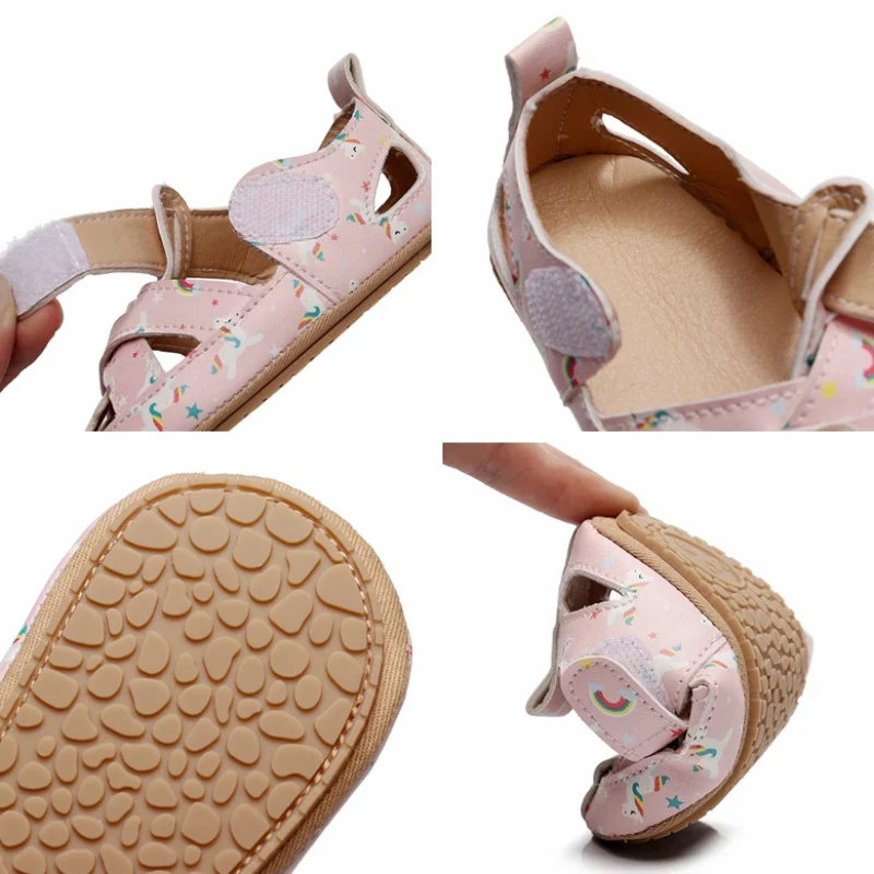 Summer Infant Sandals Children Kids Baby Girls Boys Hollow Out Crossed Strap Leather Beach Roman Shoes Sneaker