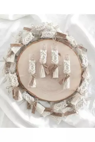 Macrame keychain 50 PCs tassel handmade persnallization wedding engagement kına baby baby shower gift DHL EXPRES KARGO WITH FAST