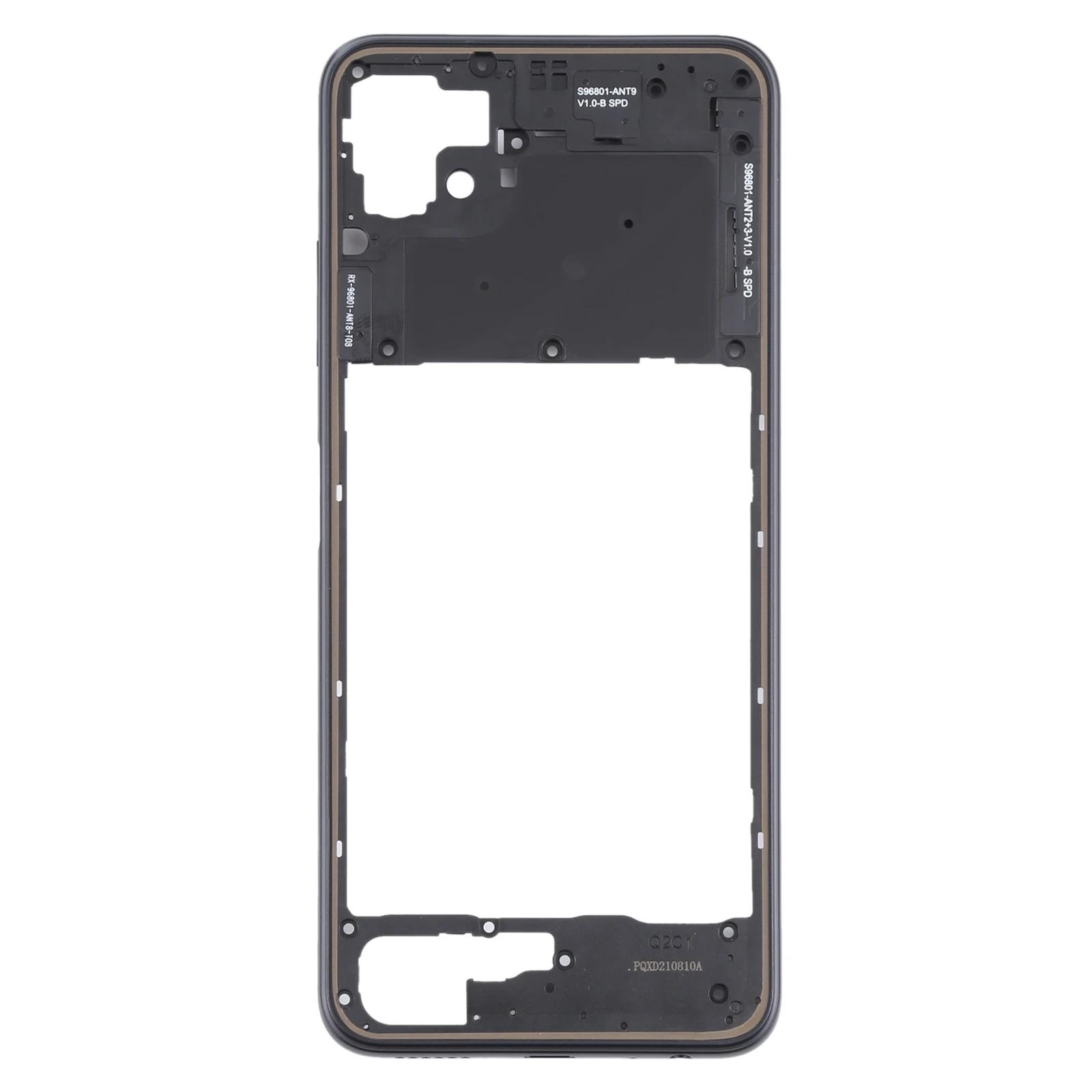 For Samsung Galaxy A22 5G Middle Frame Bezel Plate Repair Replacement of Mobile Phone Components