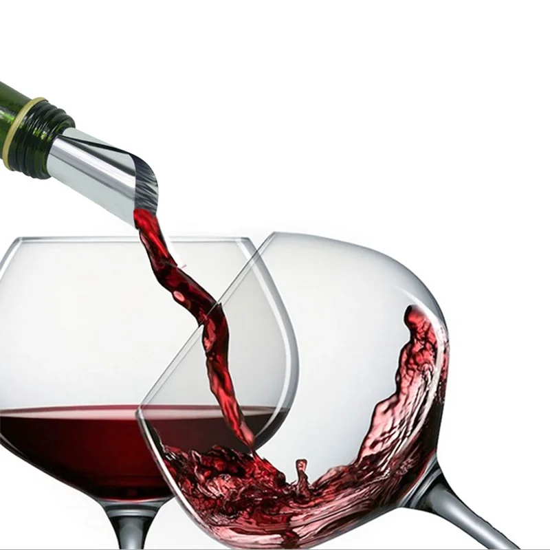 

10 PCS/Set Foldable Wine Pourer Aluminum Foil Silver Wine Pourer Drop Stop Pouring Disk Pour Spout Pack Home Bar Wine Supplies