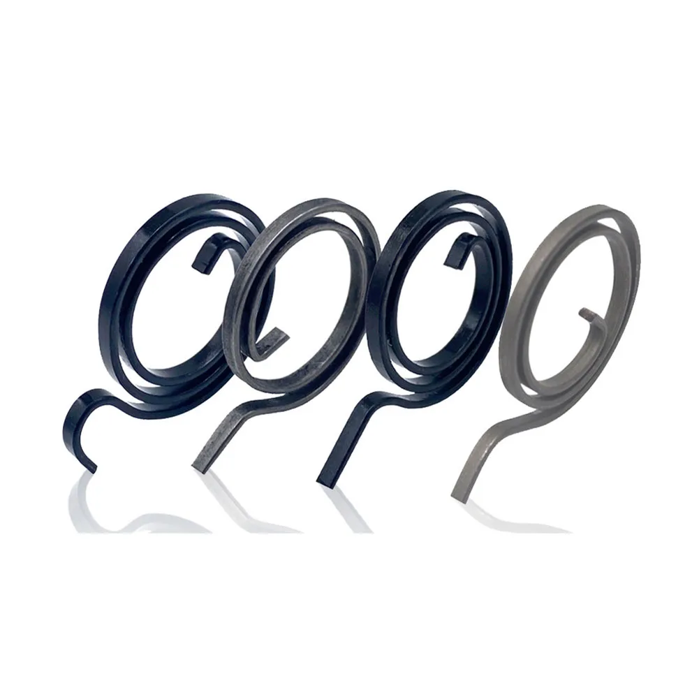 5pcs Door Lock Handle Torsion Spring Flat Section Wire Door Lever Knob