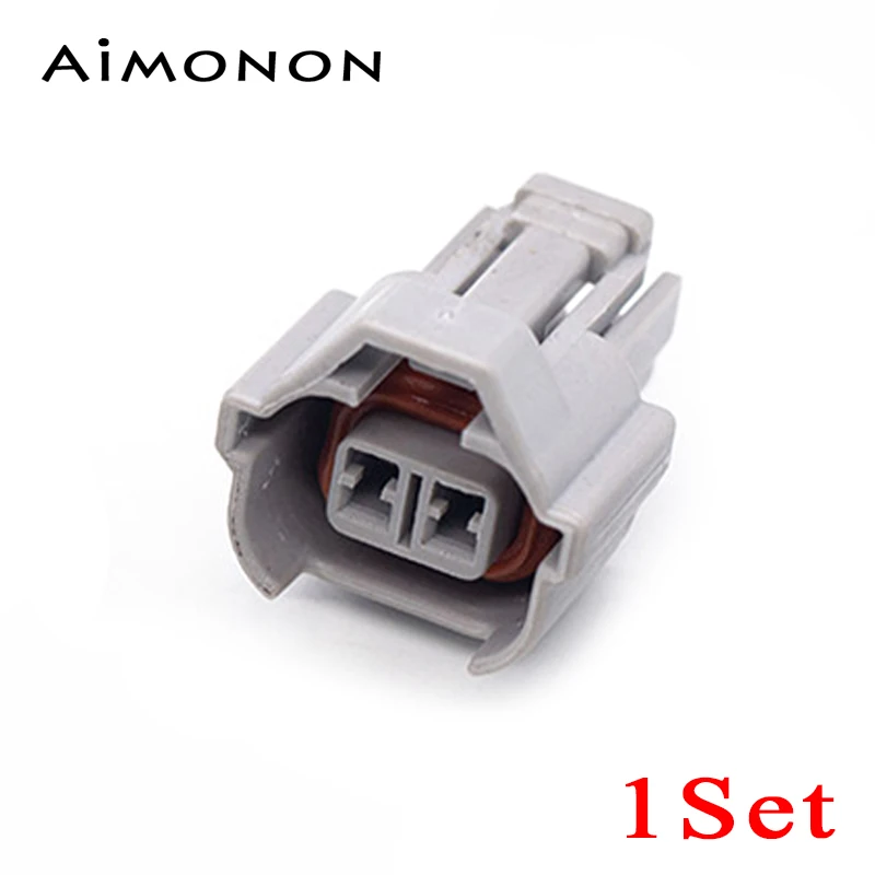 

1 Set 2 Pin 6189-0039 2.0mm Auto Waterproof Cable Connector Female Car Fuel Injector Plug for Toyota Honda Nissan Etc