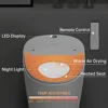 Smart Toilet One Piece Bidet Toilet for Bathrooms Modern Elongated Toilet with Warm Water Dual Auto Flush Foot Sensor Operation 6