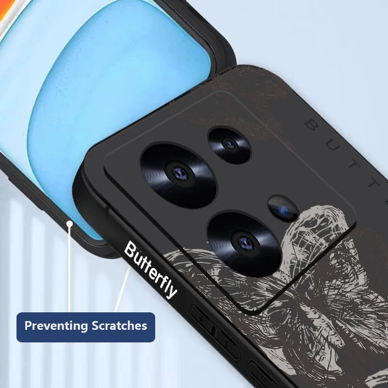Butterfly Lanyard Phone Case with Strap and Stylish Design