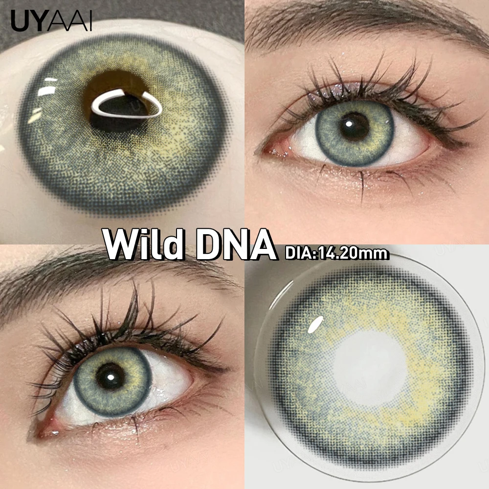 Natural Green Eye Contact Lenses