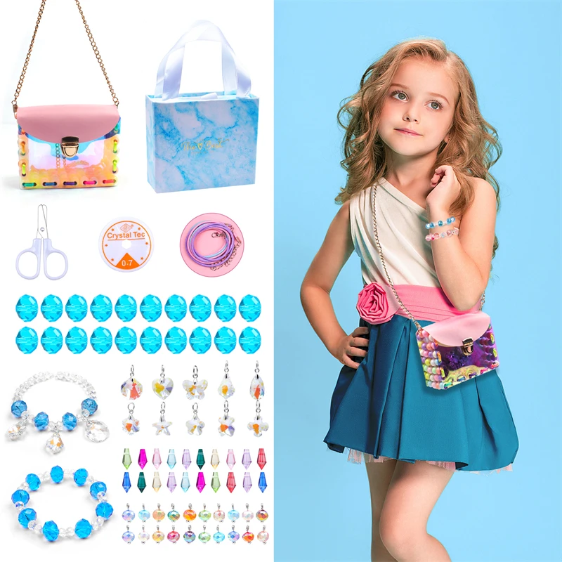 

142 шт./набор, детский браслет из бисера