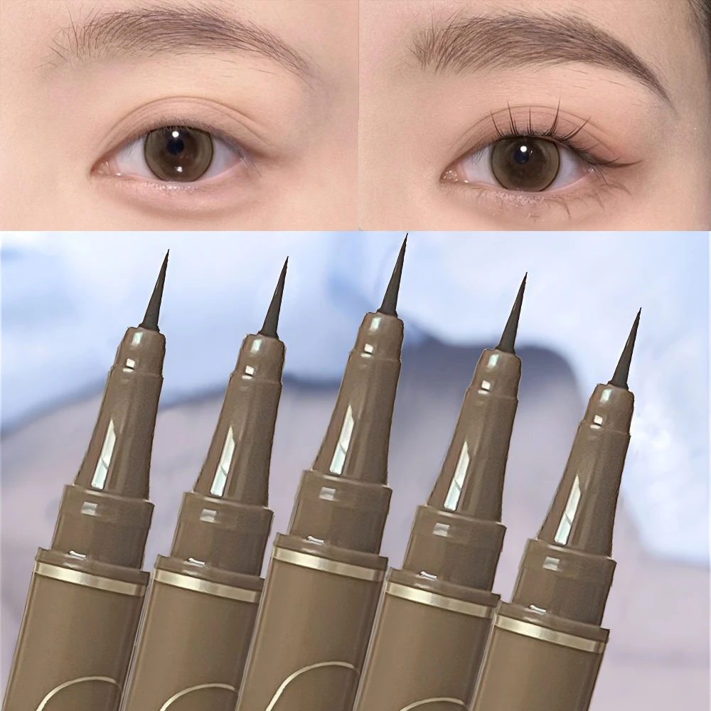 Eyeliner liquido waterproof con punta ultra fine lunga durata_voghion.com