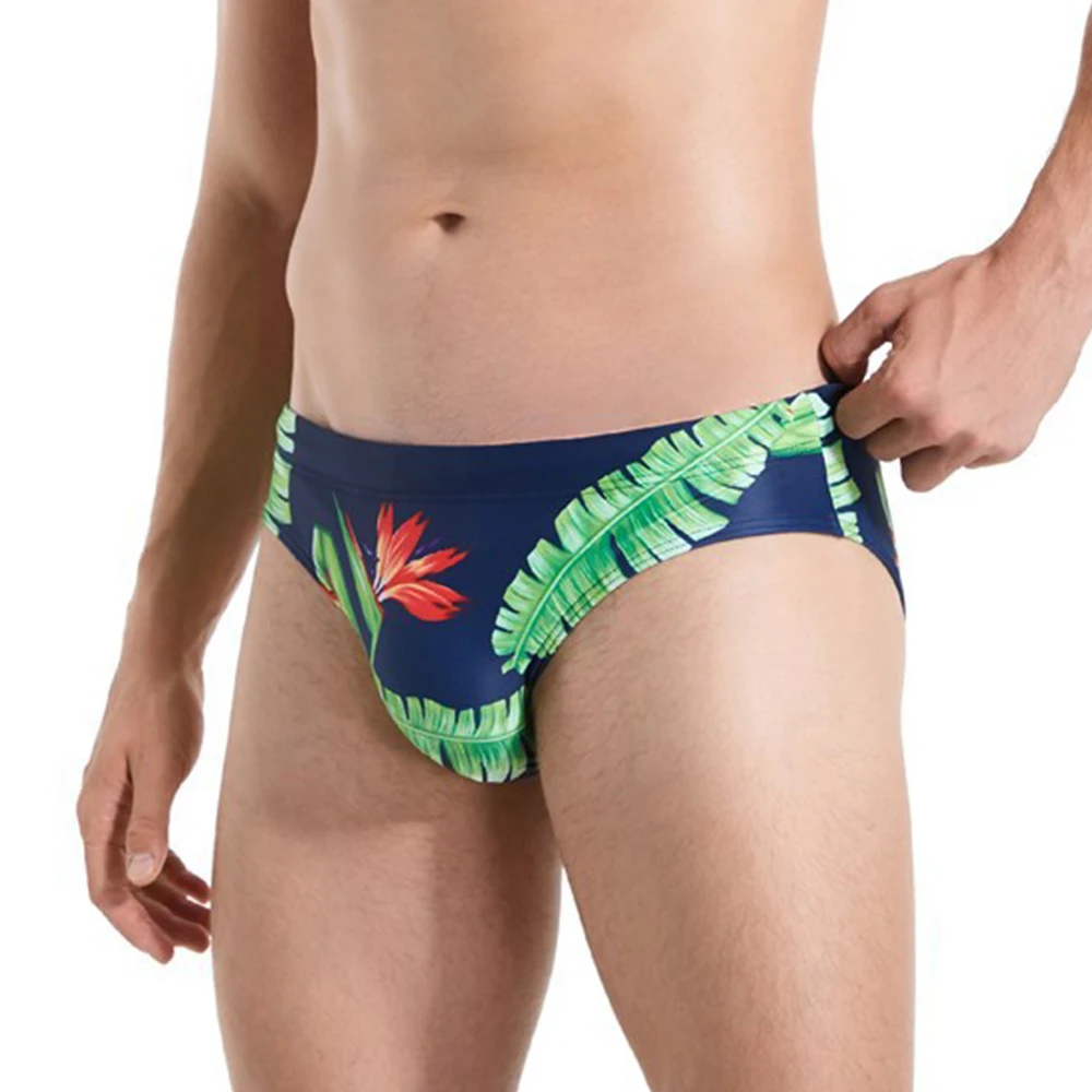 

Shorts Briefs Beach Shorts Knickers Low-Waist Printing Swimming Swimwear Trunks Anti-Embarrassing M-2XL Men's