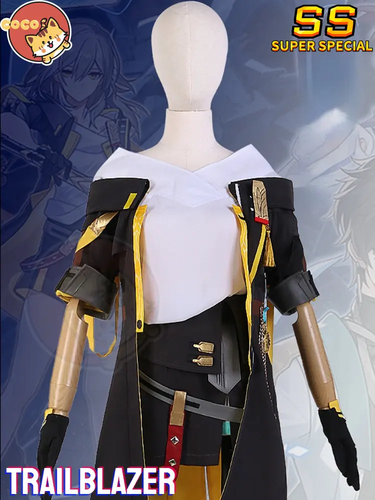 CoCos-SSS Game Honkai Star Rail Trailblazer Male Cosplay Costume Game Star  Rail Cosplay The Galactic Batter Costume and Wig - AliExpress