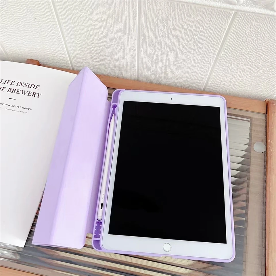 Fintie Funda Híbrida Delgada Para IPad Air De 11 Pulgadas M3 (2025) / M2 (2024), IPad Air De 5ª (2022) / 4ª Generación (2020) De 10.9 Pulgadas, Funda A Prueba De Golpes Con Carcasa Trasera