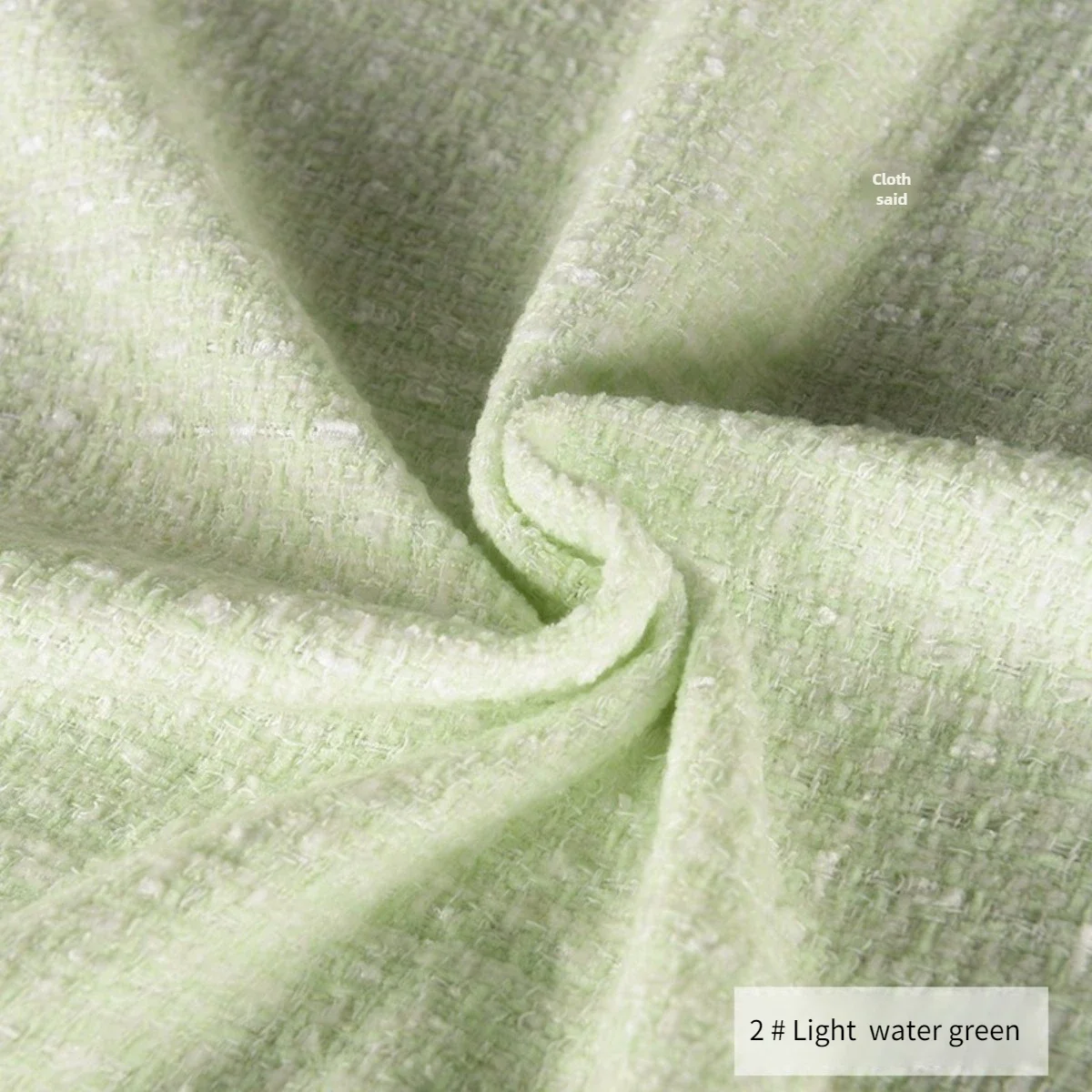 Tweed Fabric Textile By The Meter for Dress Suits Coats Skirts Diy Sewing Needlework Cloth Fluffy Soft Thick Black Pink Beige 5