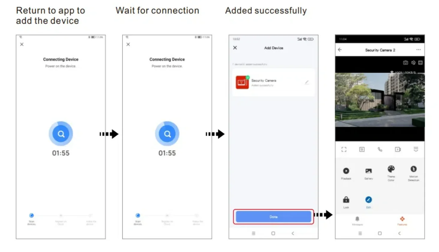 Digitales Video-Gegensprechanlagen-System mit WLAN & 1080p
