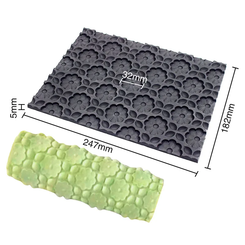Reusable Silicone Baking Mold for Decorative Pastries and Desserts