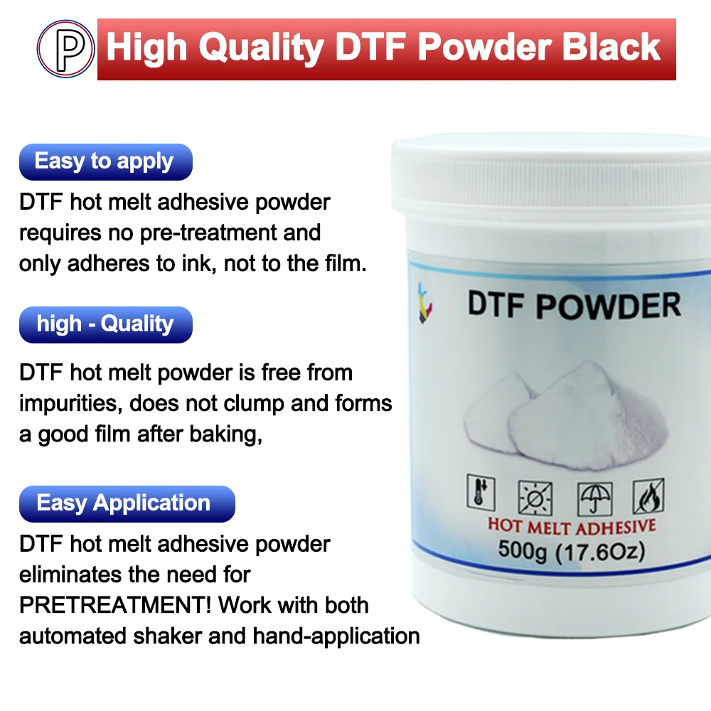 DTF 전사 필름 파우더 초보자 DIY 키트 50개 A4 필름, 7온스 화이트 파우더, 레이저 로케이터 정렬 룰러 디지털 DTF 프린터용