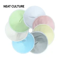 Three-Layer Fiber Ultra-Fine Waterproof Breathable Breast Pad Anti-Overflow Maternity Care Pad Baby Feeding 2