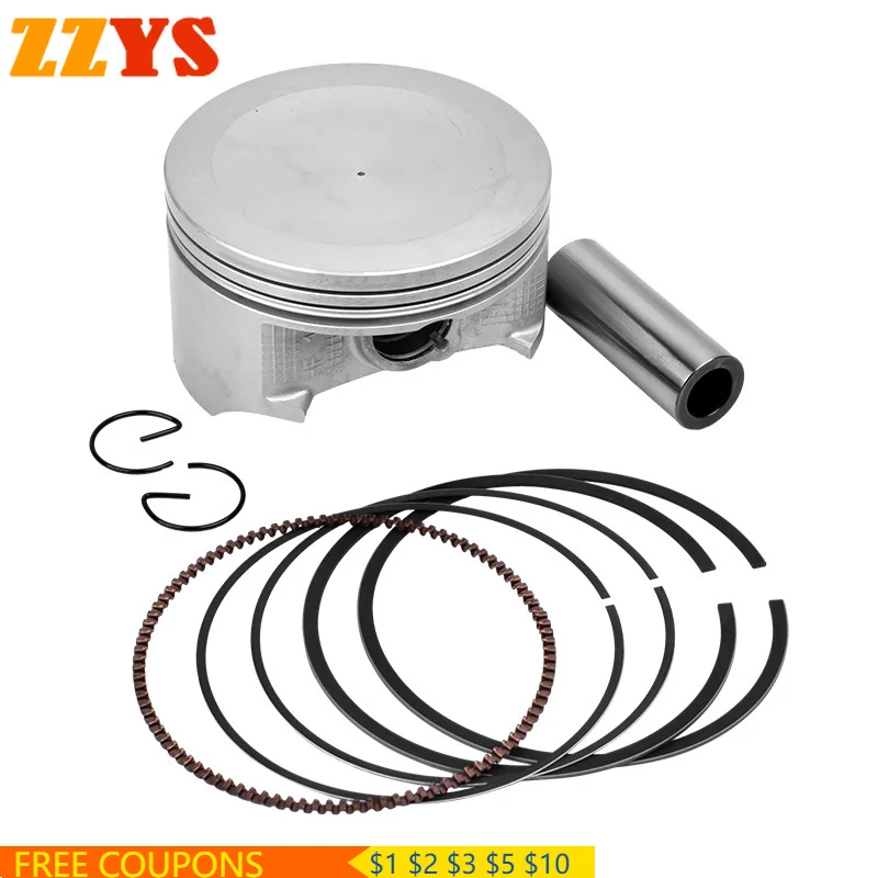 

102mm Pin 23mm Motorcycle Engine Cylinder Piston Rings For Honda SXS700M4D 2A PIONEER 700-4 DELUXE 2022 SXS700 SXS700M SXS 700