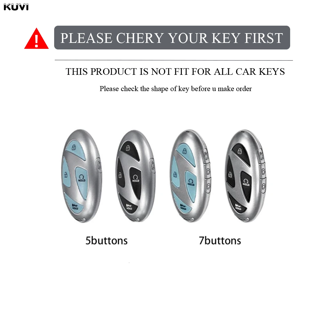 Premium 5-Button TPU Car Smart Key Protector Cover