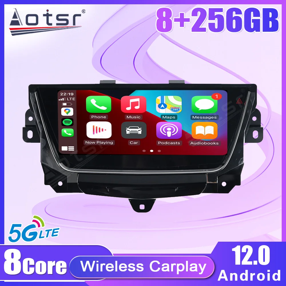 

8+256G Android 12.0 Car Radio GPS Navigation Multimedia Player For Cadillac XT5 XT6 2015-2018 Auto Stereo GPS Navi Head Unit