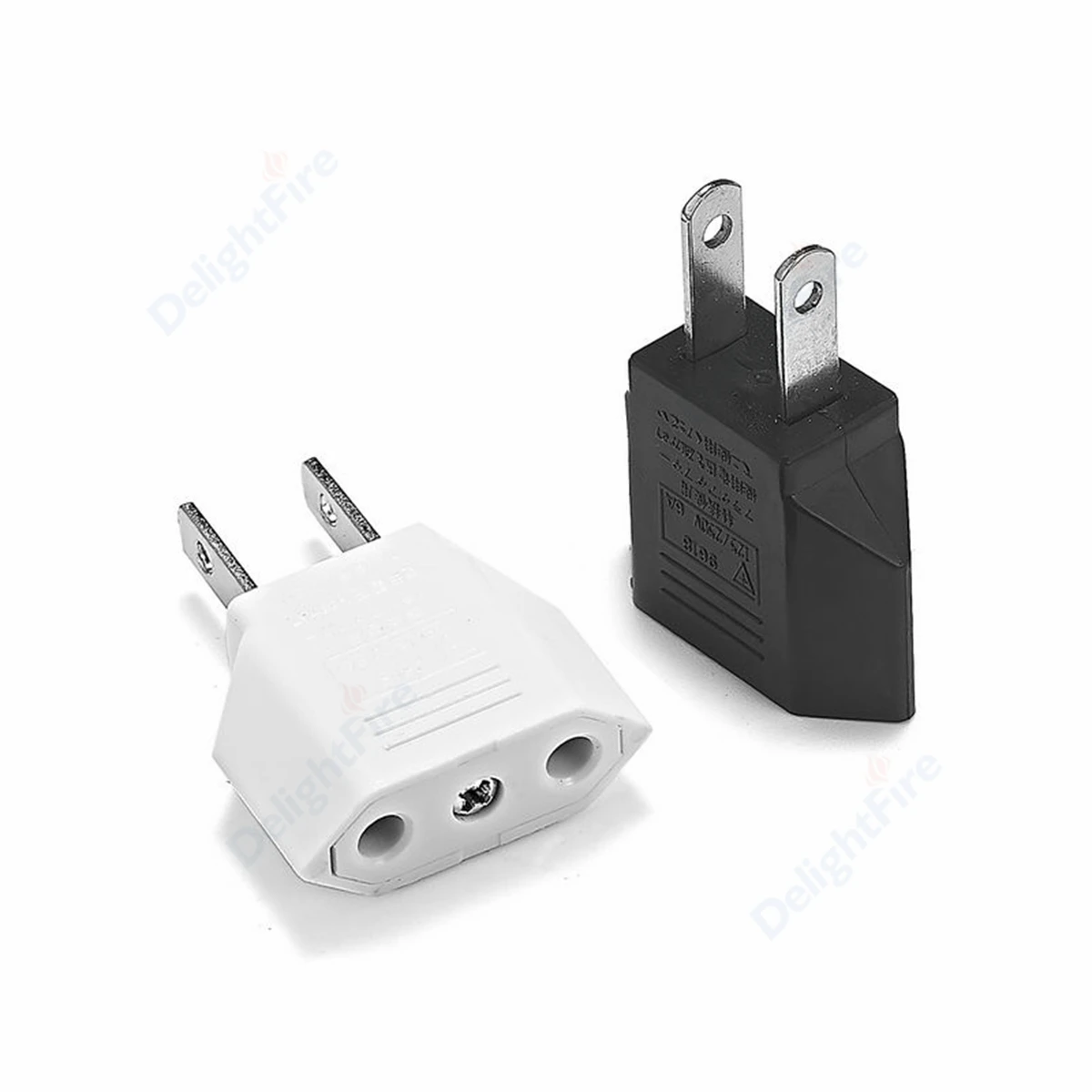 Adaptador de enchufe de EE. UU., convertidor de corriente de enchufe  europeo a americano, México, Canadá, China, adaptador de viaje, enchufe  eléctrico