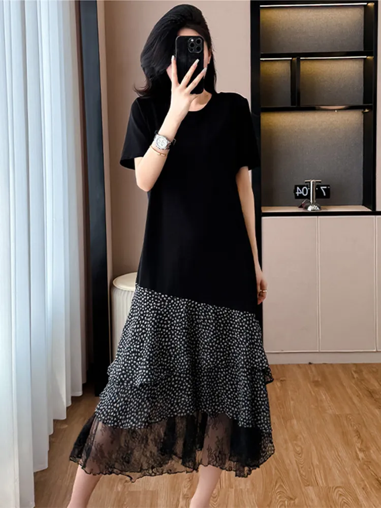 long dresses with sleeves formal Long Sleeve Lace Silver Tea Length Mother of the Bride Dress US2 / Silver