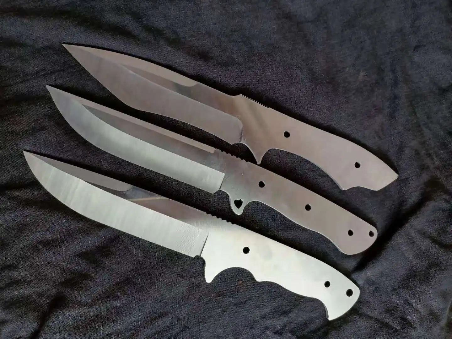 Blade Blank 440c Stainless Steel Diy Manual Outdoor Survival Tactical