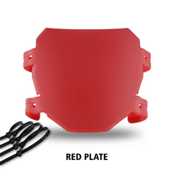 Universal Electric Bike Number Plate - Premium Motorcycle Accessory (Red)