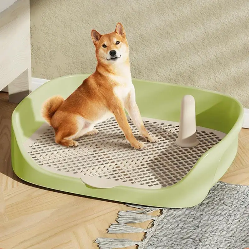 Dog Toilet Training Toilet Pet Toilet for Small Dogs Cats Portable Dog Training Puppy Pad Holder Tray Indoor Dog Potty