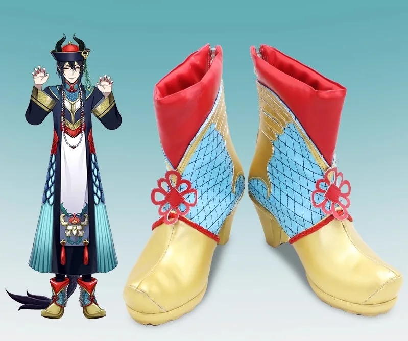 

Женские туфли для косплея из «витой страны чудес», обувь Lilia Malleus на высоких каблуках для Хэллоуина и карнавала, на заказ