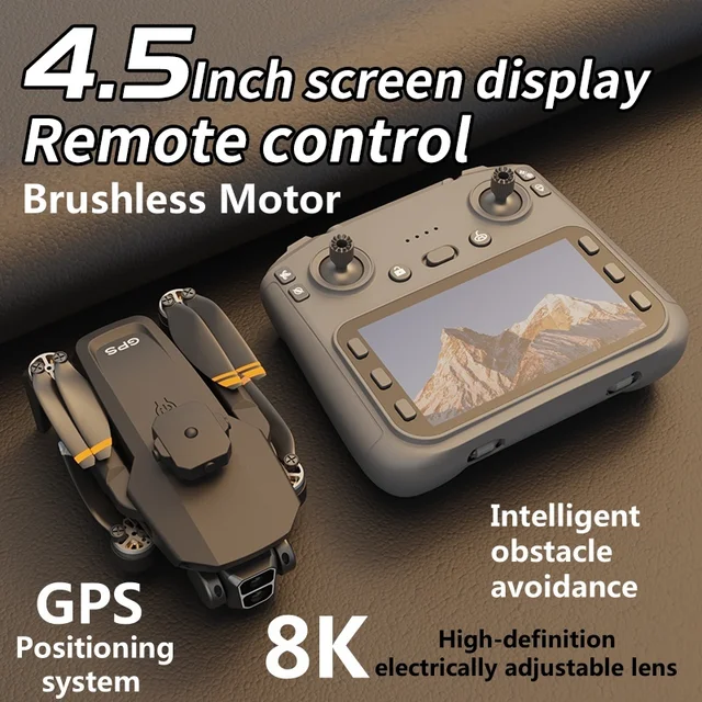 GPS Screen Drone EIS Obstacle Avoidance FPV Brushless Quadcopter Obstacle Avoidance FPV Brushless Quadcopter RC Drone Toy Gift 3