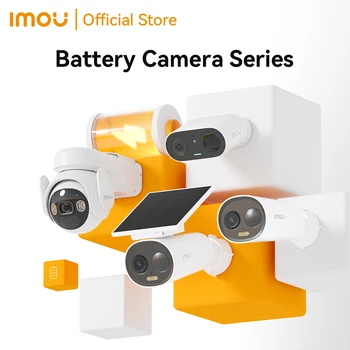 IMOU Wireless Outdoor Solar Security Camera with Battery 2.4G WIFI Camera Solar Panel Color Night Vision Surveillance Camera 1