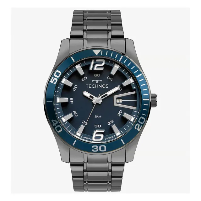 Technos Men's Racer Graphite 2115TUV/1A Watch
