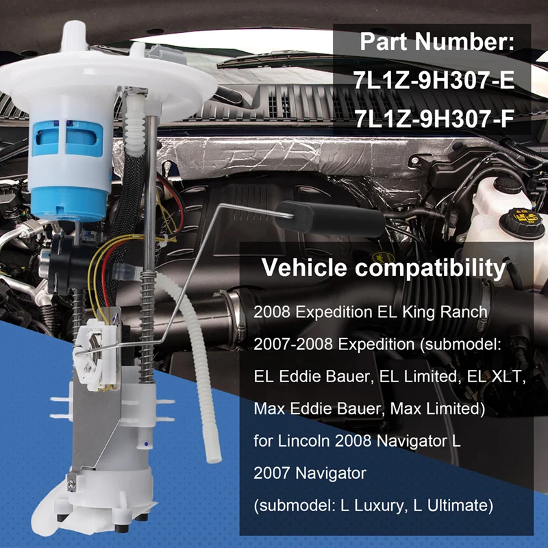 Bomba De Combustible Eléctrica Y Remitente De La Asamblea Para Ford De La Expedi - Foto 2
