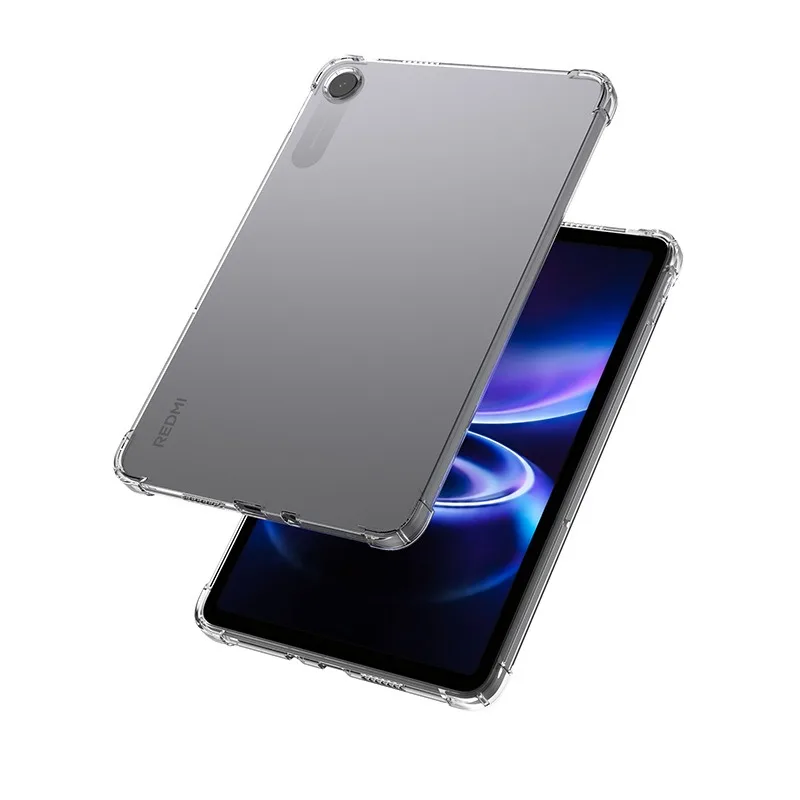 Enhanced Protective Clear Silicone TPU Case with Thickened Airbag Design