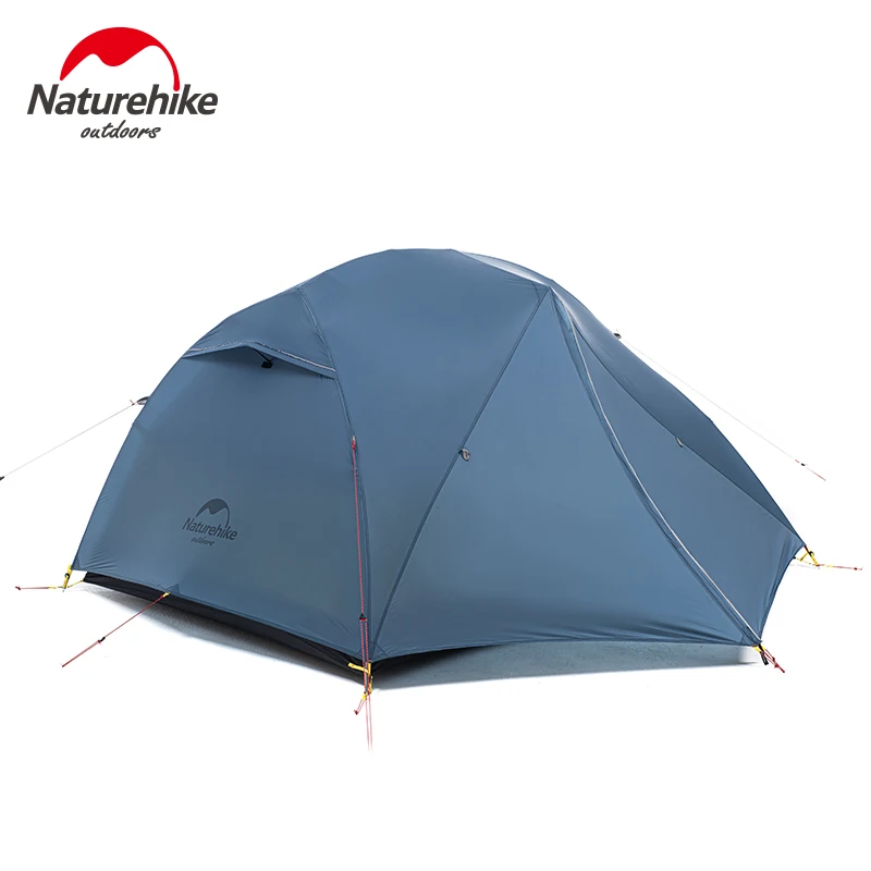 

Naturehike New Star River Camping Tent 2 Person Double Layer Rainproof Travel Tent Ultralight 20D/210T Outdoor Hiking With Mat