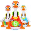Robot Duck toy Interactive Dancing Duck Electronic Singing Cute Pet Toys Walk With LED For Children Birthday Gifts 4