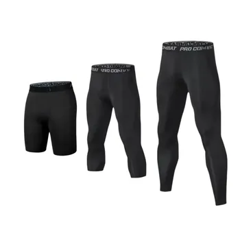 Pantaloni fitness da uomo pantaloni elastici traspiranti ad asciugatura rapida da corsa yoga basket attrezzatura da allenamento a vita media autunno e inverno